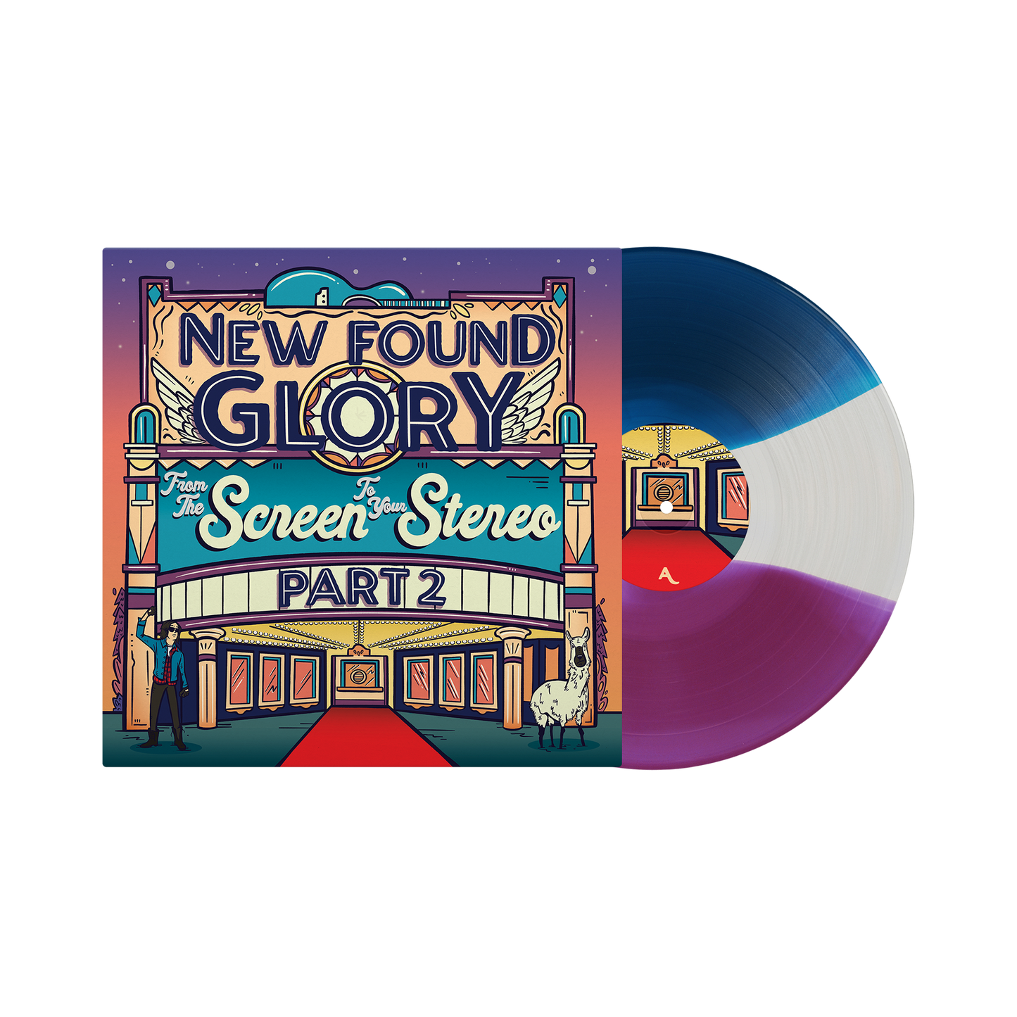 New Found Glory - From The Screen To Your Stereo Part 2 - Tri-Color Vinyl Bundle