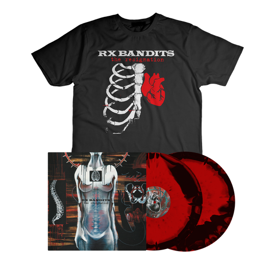 Rx Bandits - “The Resignation” Galaxy Double Vinyl + T-Shirt