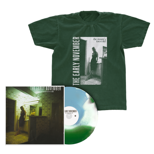 The Early November - “The Room's Too Cold” 3 Color A / B Vinyl + T-Shirt